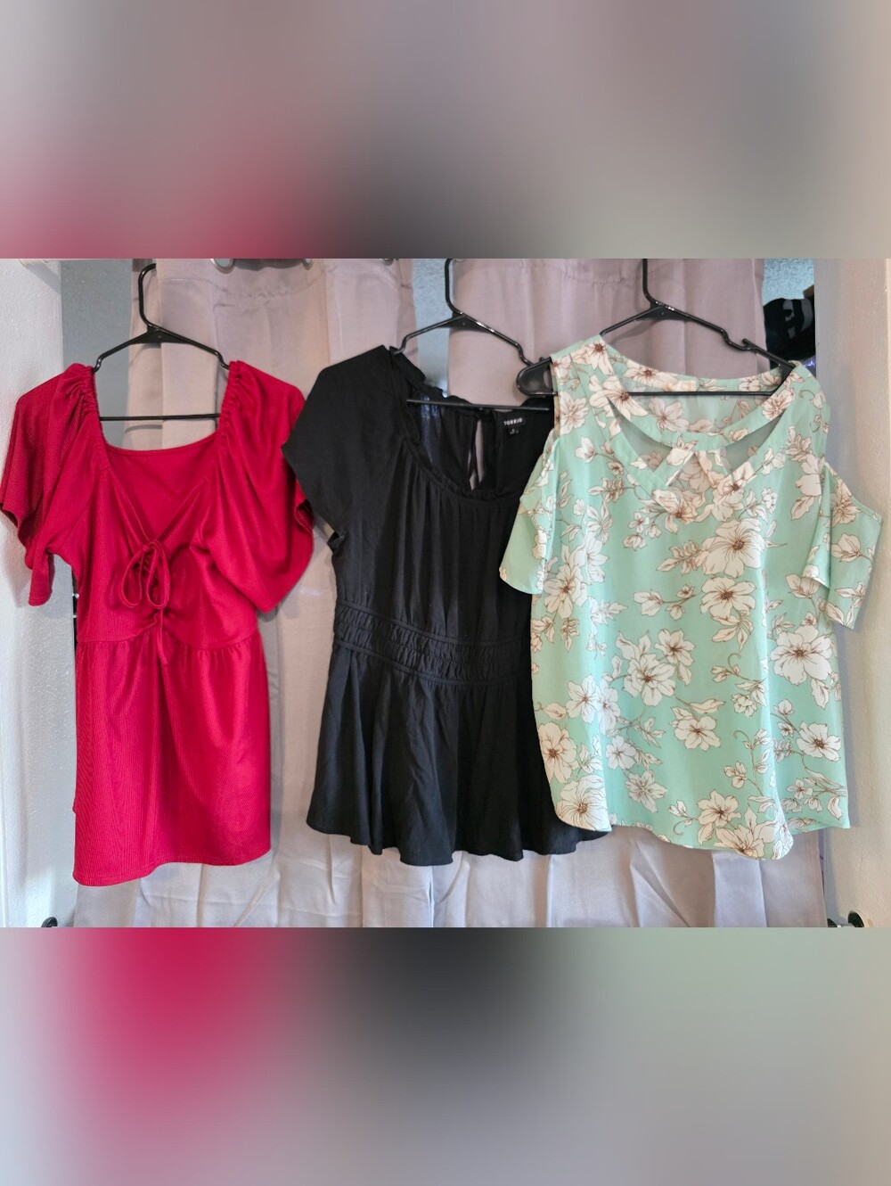 3 Women's Size 1X Blouse Shirts